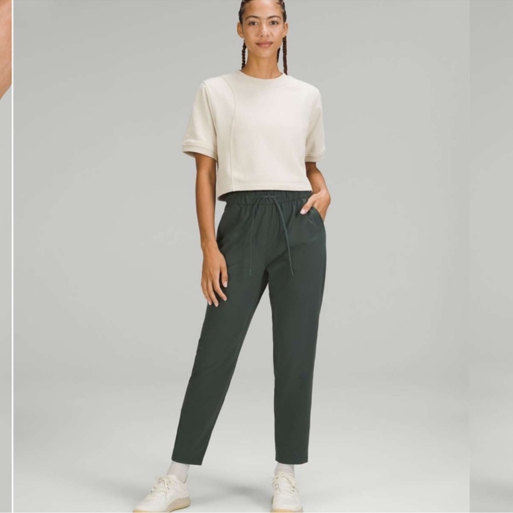 NEW Lululemon Stretch High-Rise Pant 7/8 Length Smoked Spruce Women’s 2 W5EPCS
